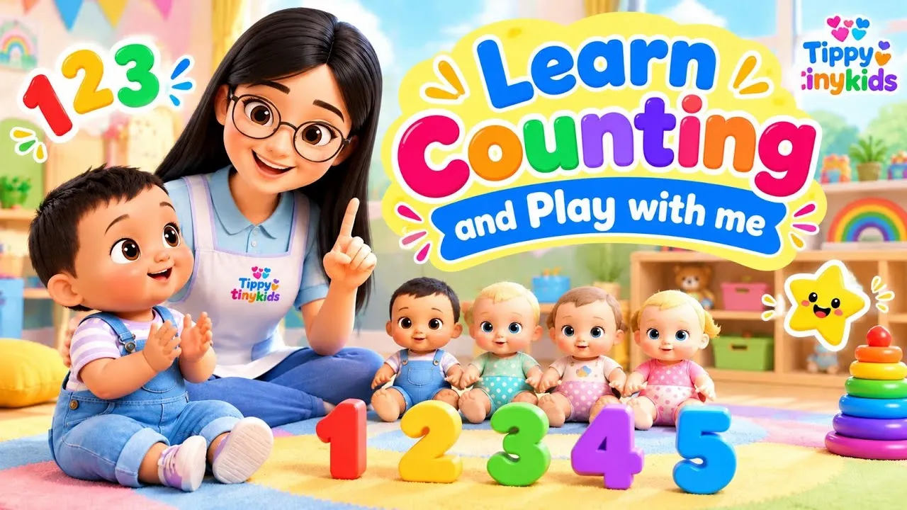 Mumma Tippy counting with Baby Tiny