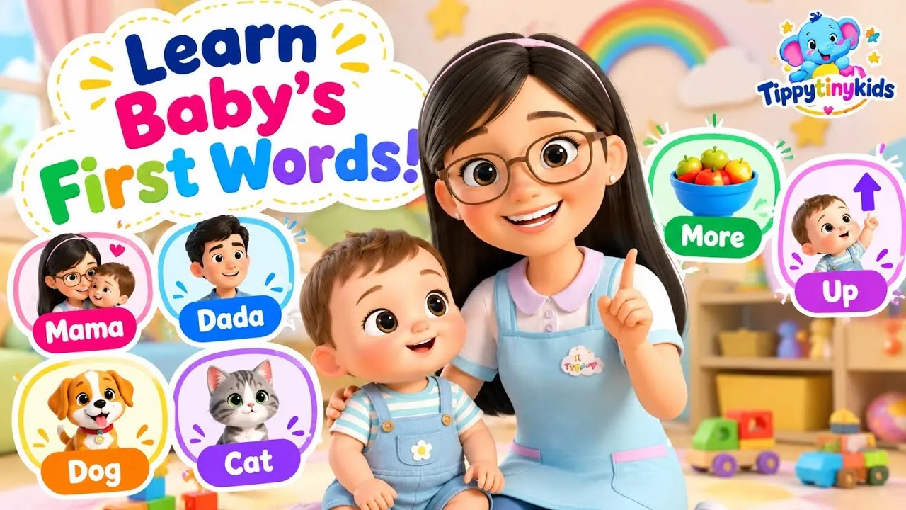 Mumma Tippy teaching first words